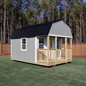 Outdoor Options Lofted Cabin 10x16